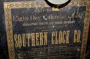 Southern Clock Co. 8 Day Calendar Clock, OG Style