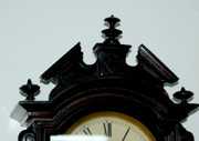 EN Welch “Italian” Style Mahogany Hanging Clock