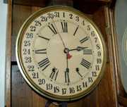 New Haven “Tampa” Calendar Regulator Clock