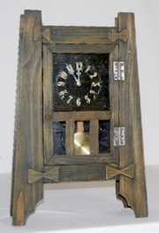 Antique Bow Tie Mission Clock