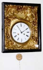Austrian Boar Hunters Wag Wall Clock