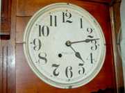 New Haven Walnut Wall Clock, “Gambia”