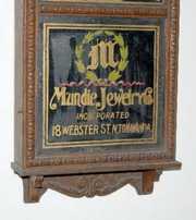 Waterbury Advertising Store Regulator Wall Clock