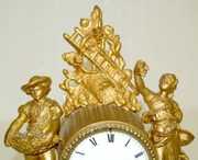 French Figural Novelty Clock