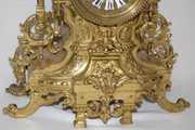 Japy Freres French Brass Mantel Clock