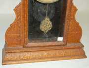 Ingraham “Admiral Dewey” Oak Mantel Clock