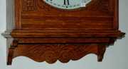 Oak Self Winding Gallery Clock