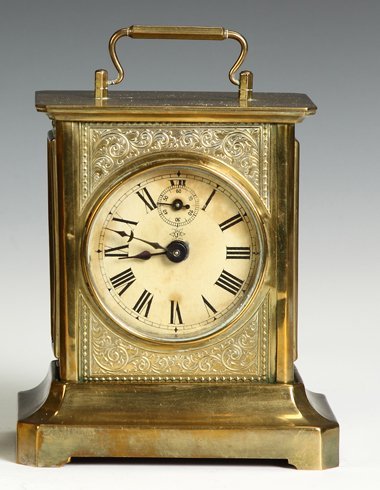 Junghans Carriage Clock With Musical Mechanical Repeate