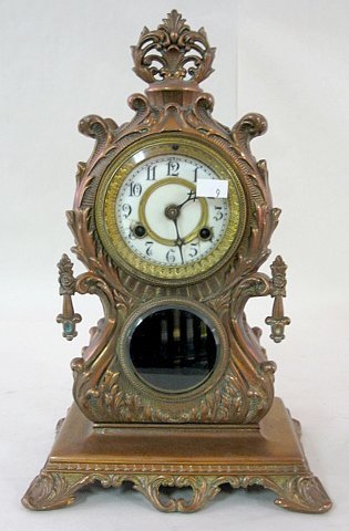 Waterbury Metal Novelty Clock