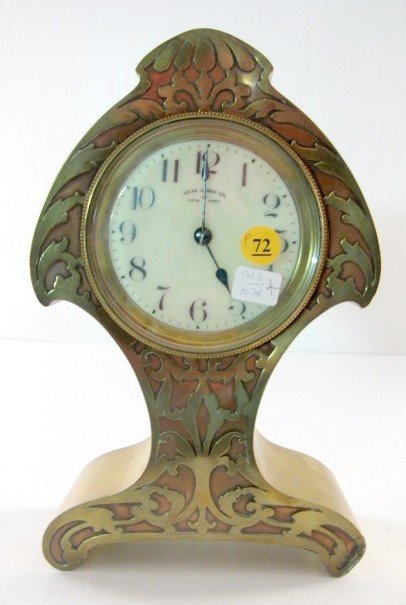 Year Clock Co. Series A-No.150 Brass Clock