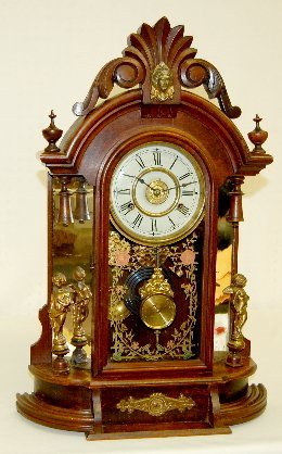 New Haven “Occidental” Mantel Clock, T & S