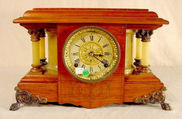 Seth Thomas Adamantine Shelf Clock