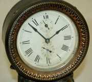 Seth Thomas “Long Alarm” Metal Case Clock