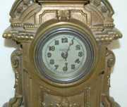 Waterbury Lux Cast Iron Novelty Clock