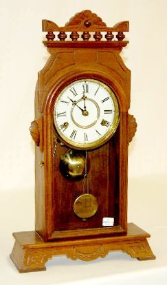 New Haven “Neva” Walnut Mantel Clock