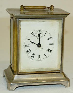 Seth Thomas Metal Case Carriage Clock
