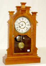 Seth Thomas Walnut Mantel Clock