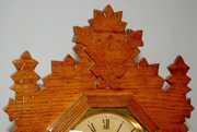 Oak Gilbert “Eagle” Kitchen Clock