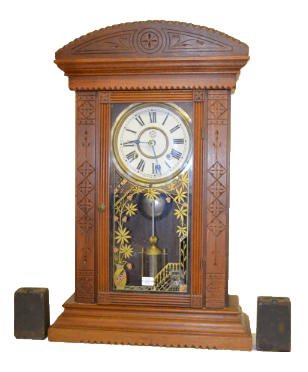 New Haven Ganges 2 Weight Mantel Clock
