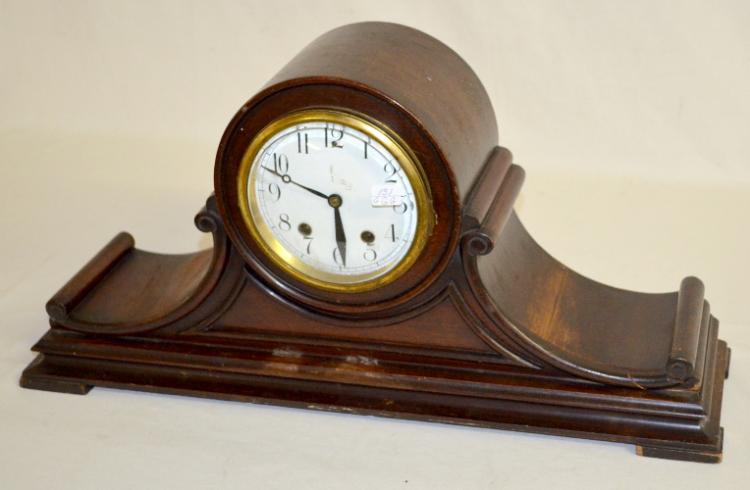 Antique New Haven Tambour No. 2 Mantel Clock