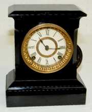 Ansonia Small Iron Mantel Clock
