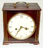 German 2J Chiming Mantel Clock