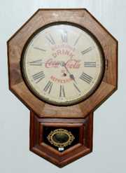 Ansonia Coca Cola Advertising School Clock