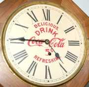 Ansonia Coca Cola Advertising School Clock