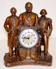 Steersmen Clock With 3 Presidents