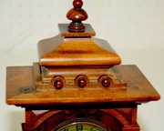 Junghans Miniature Walnut Shelf Clock