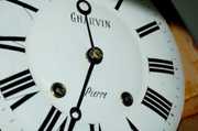 French Inlaid Picture Frame Clock