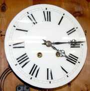 Square Boulle Picture Frame Clock