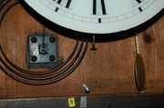 Square Boulle Picture Frame Clock