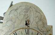 Circa 1700 1 Hand Cow Tail Lantern Clock
