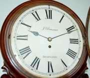 J. Brunner English Fusee School Clock