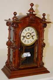 Rosewood E. N. Welch Patti Shelf Clock