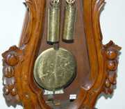 Ornate 2 Weight Serpentine Vienna Regulator
