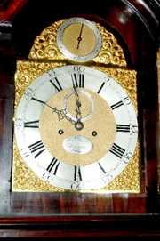 Samuel Atkins 2 Train Grandfather Clock