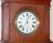 Walnut Pinwheel Jeweler’s Regulator Clock