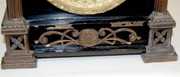 Antique Cast Iron Mantel Clock