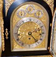 English Fusee Nesting Bell Bracket Clock