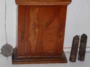 German Walnut Antique Grandfather Clock