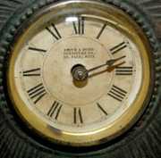 Antique Art Deco Nude Lady Clock