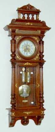 Gustav  Becker Presidential Model Vienna Clock