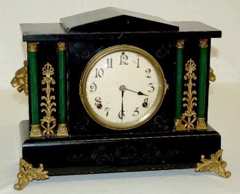 Sessions Wood Case Mantel Clock, S-1823, T & S