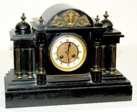 French Slate Mantel Clock #86775