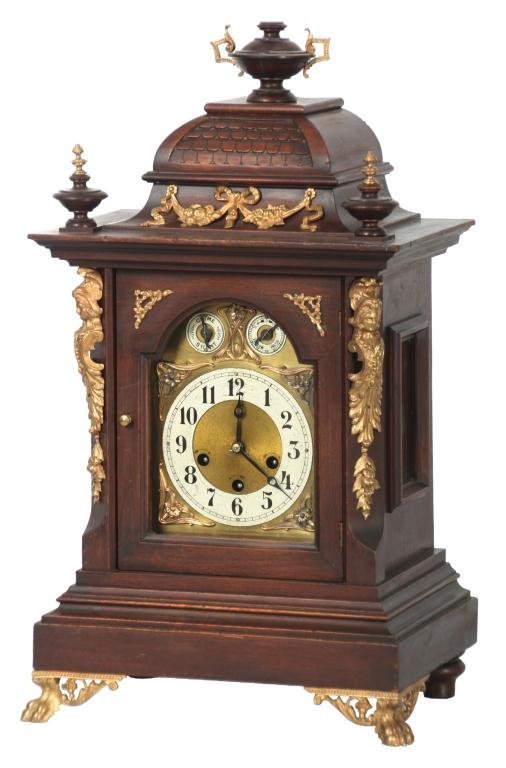 Junghans Mahogany Bracket Clock