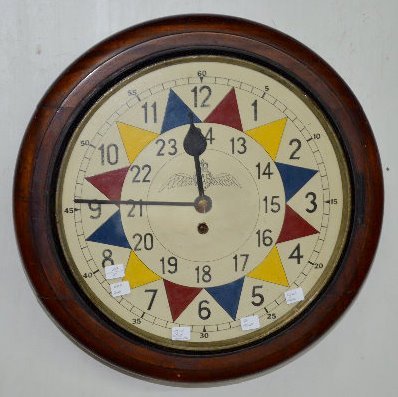 Elliott RAF Chain Fusee Wall Clock