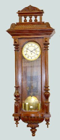 Gustav Becker 3 Weight Vienna Regulator Clock