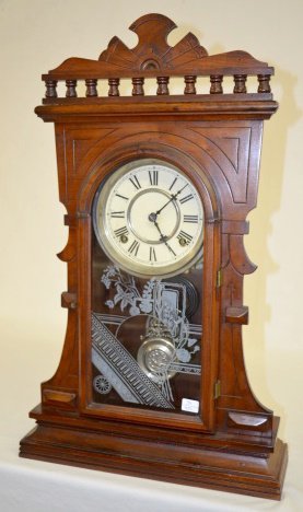 Waterbury “Murray” Walnut Shelf Clock